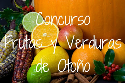 Concurso frutas y verduras de otoño con Morena de mi corazón
